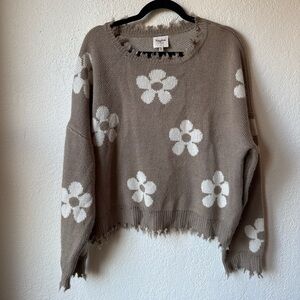 Hayden Los Angeles Flower Sweater